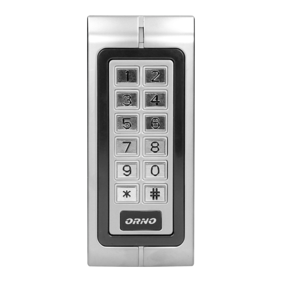 Orno OR-ZS-815 Manual