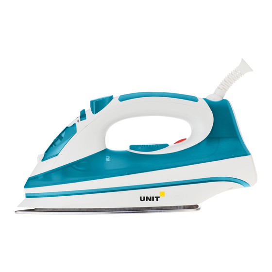 User Manuals: Unit USI-193 Iron