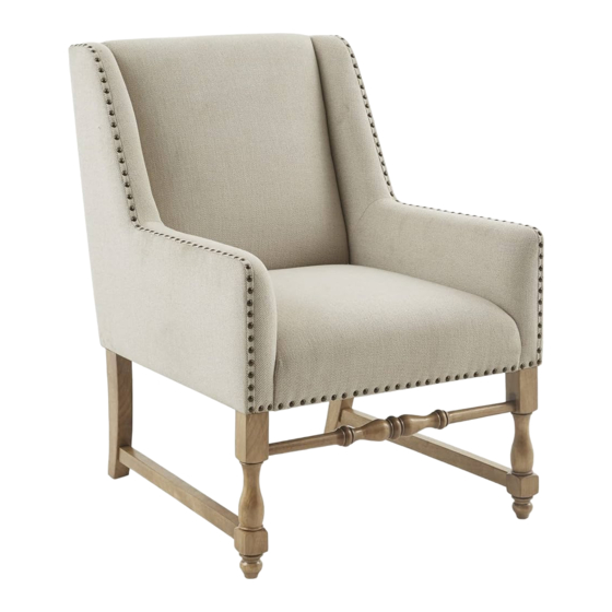 Martha Stewart Bleden Accent Chair Assembly Instructions