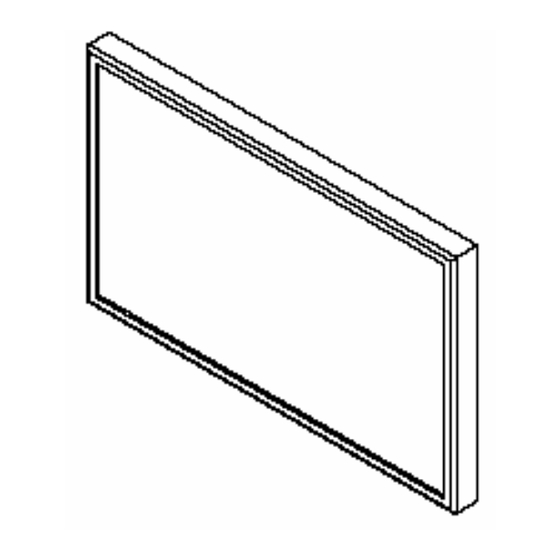 NEC PlasmaSync 61XR4 Installation Manual