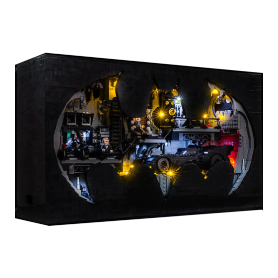 LIGHT MY BRICKS LEGO DC BATCAVE SHADOW BOX 76252 LIGHT KIT Installation Manual