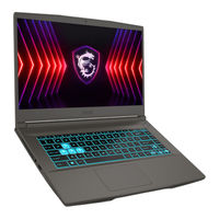 MSI Thin 15 B12UCX-1297AU User Manual
