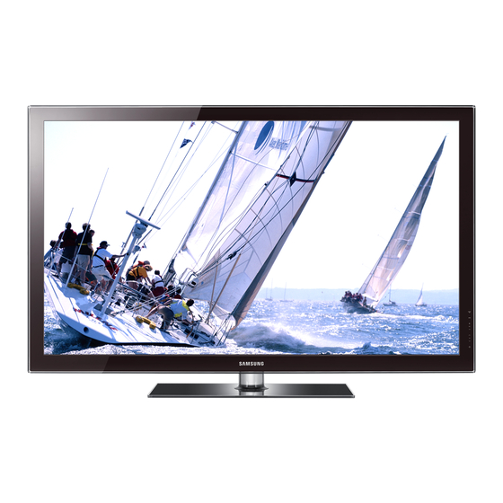 Samsung PN50C540G3F User Manual