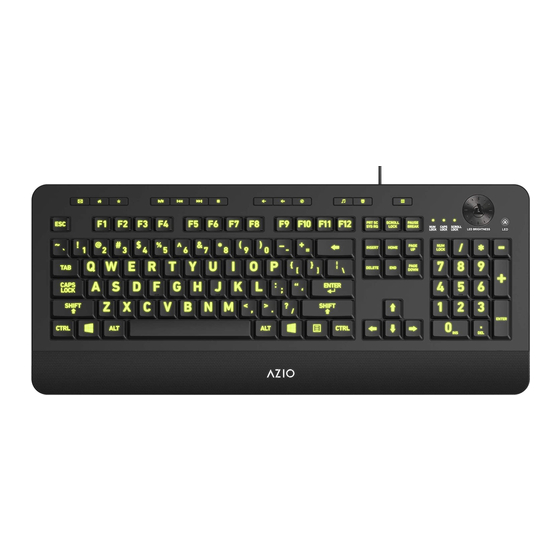 Azio KB506 User Manual
