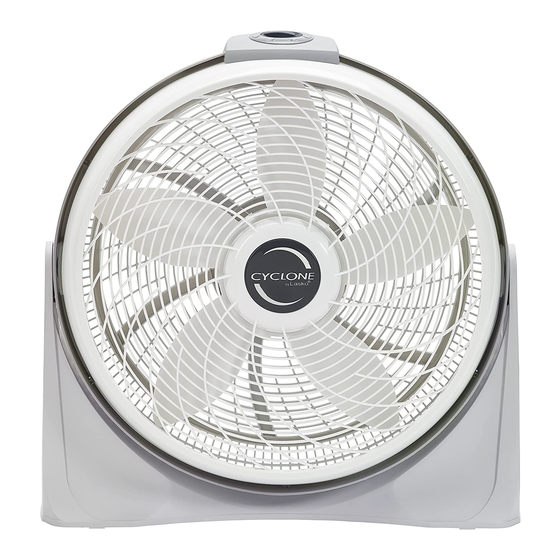 Lasko CYCLONE 3520 Operating Manual