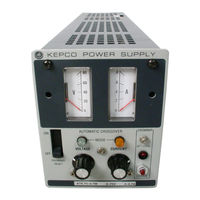 KEPCO ATE 100-0.5 Operator's Manual