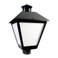 GE current Evolve LED Post Top Series Installation Manual
