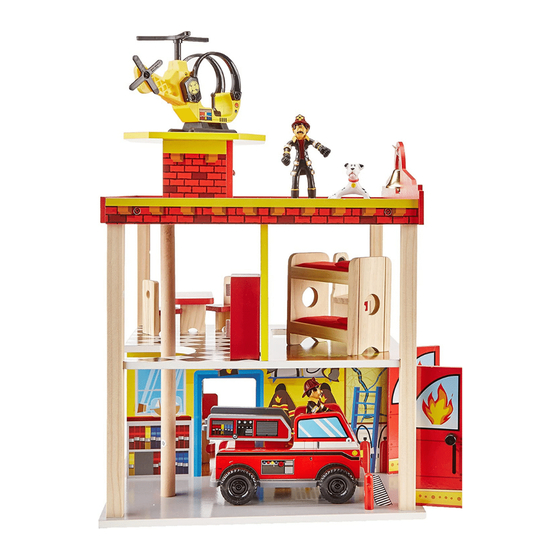KidKraft Fire Station Play Set Assembly Instructions