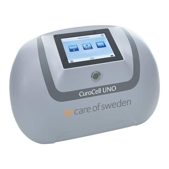Care of Sweden CuroCell UNO Instructions For Use Manual