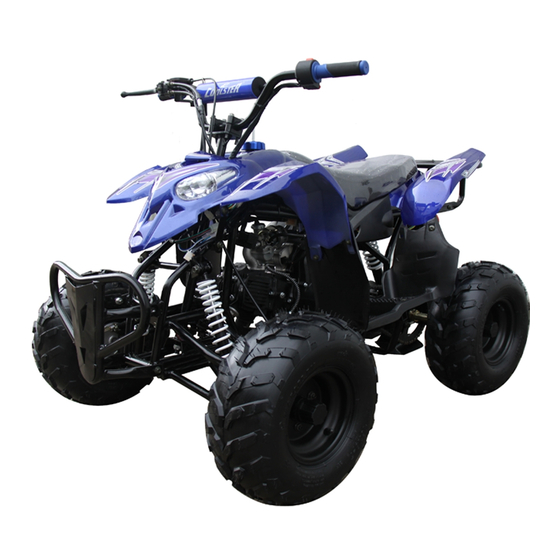 Coolster ATV-3050B Owner's Manual