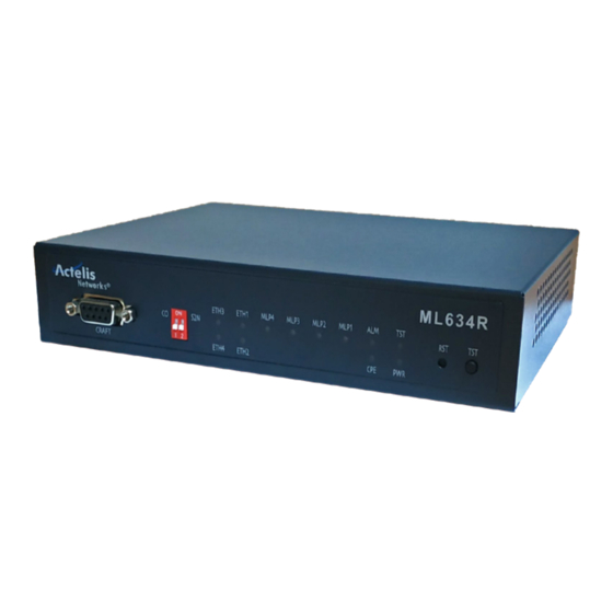 Actelis Networks ML630R User Manual
