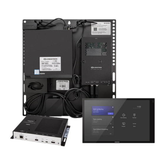Crestron UC-CX100-T Quick Start Manual