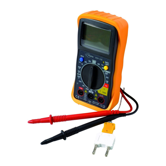 Profile PIN-116 Quick Start Manual