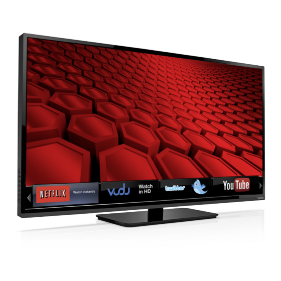 Vizio E320i-A0 Quick Start Manual