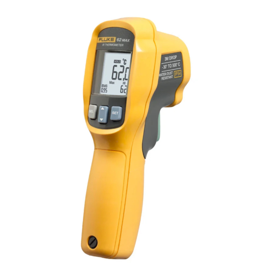 Fluke 62 MAX User Manual