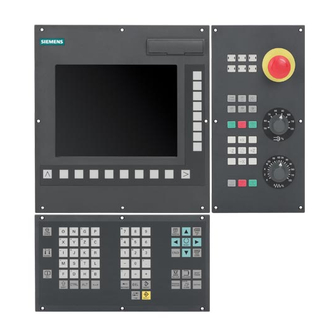Siemens sinumerik 802d sl Operation And Programming Manual