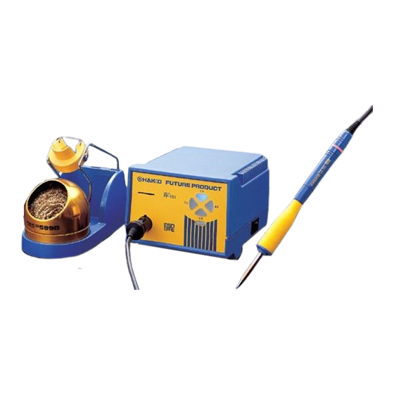 Hakko Electronics FP-102 Instruction Manual