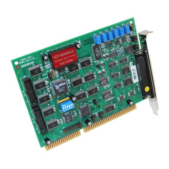 ADLINK Technology NuDAQ ACL-8216 User Manual