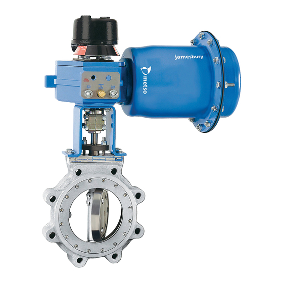 Metso Jamesbury Wafer-Sphere 8000 Series Installation Maintenance And Operating Instructions