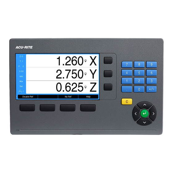 ACU-RITE DRO203 Manual