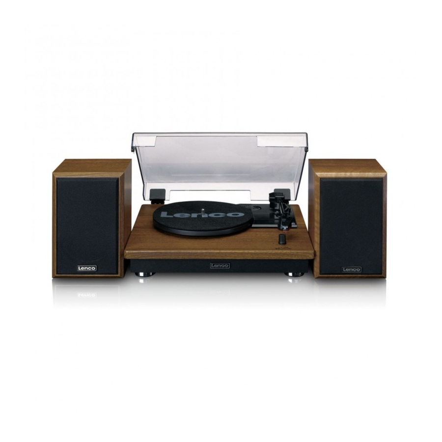 User Manuals: LENCO LS-100 Hi-Fi Turntable