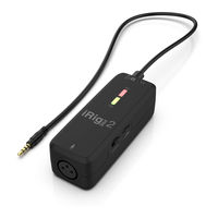 IK Multimedia IP-IRIG-PRE2-IN User Manual