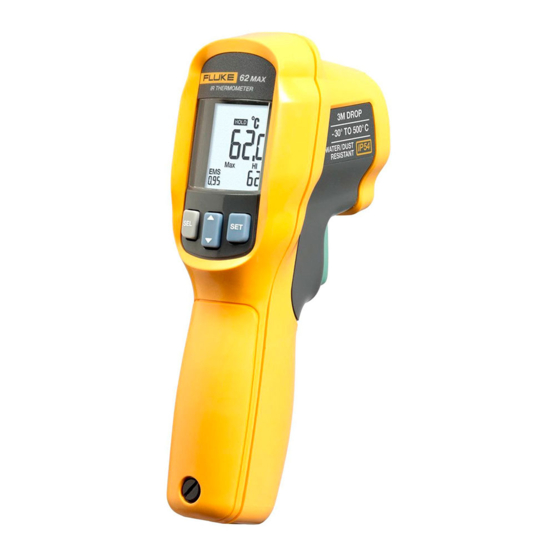 Fluke 62 MAX User Manual