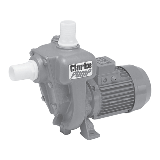 Clarke CPE Series Operation & Maintenance Instructions Manual