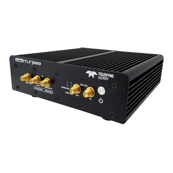 Teledyne Lecroy TLF3000 User Manual