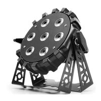 Flash professional LED PAR 64 SLIM 7x10W RGBW Mk2 User Manual