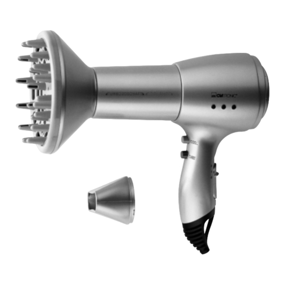 Clatronic HTD 2690 Profi Instruction Manual & Guarantee
