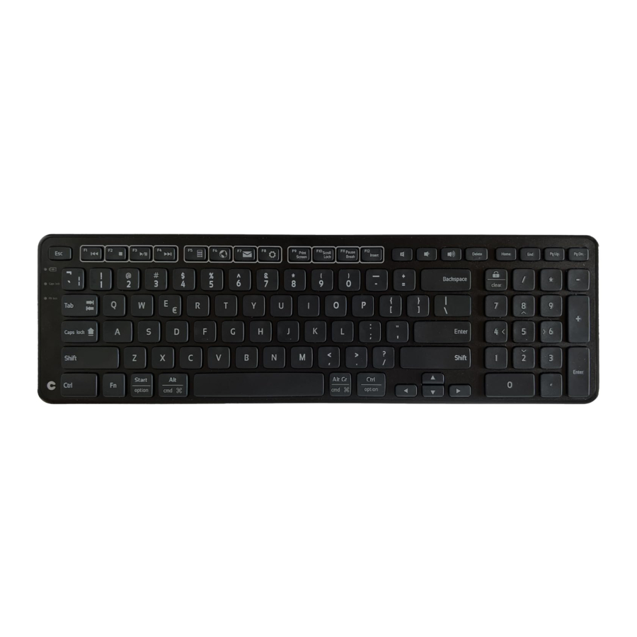 Contour Balance Keyboard / Keyboard BK Manual