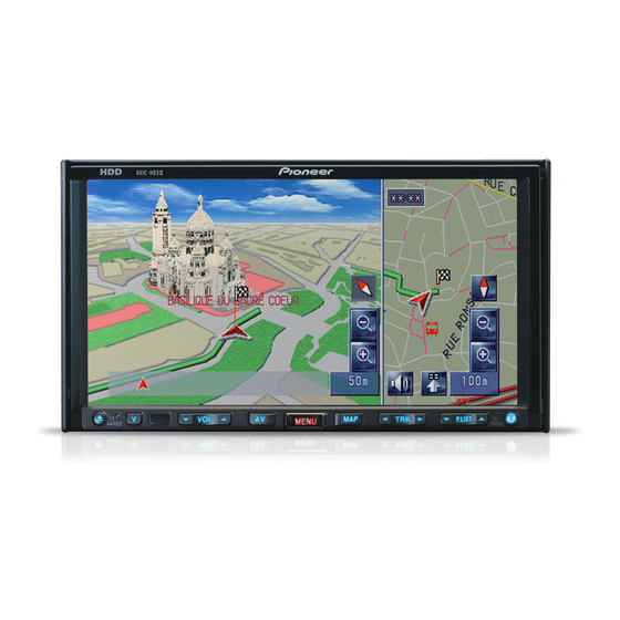Pioneer AVIC-HD3 II Installation Manual