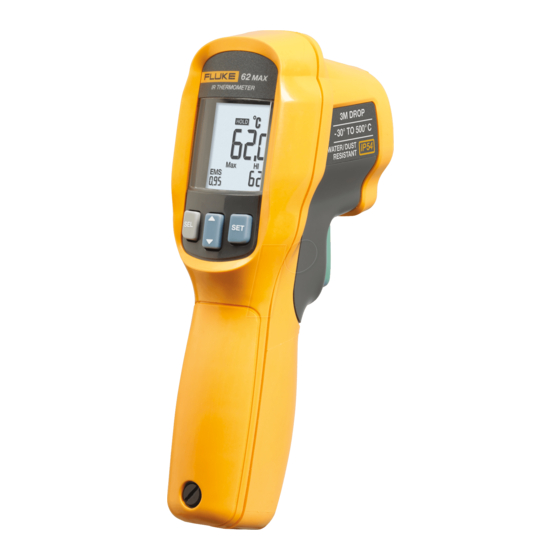 Fluke 62 MAX + User Manual