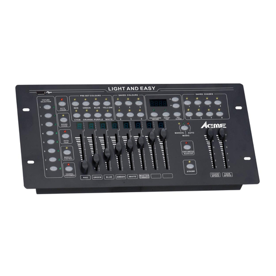 ACME LIGHT AND EASY LED-0808 User Manual