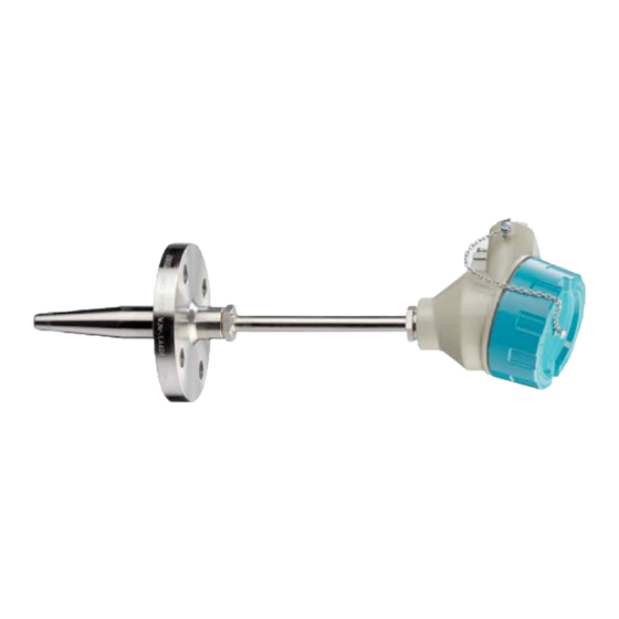 Siemens SITRANS TSinsert TS100 Compact Operating Instructions
