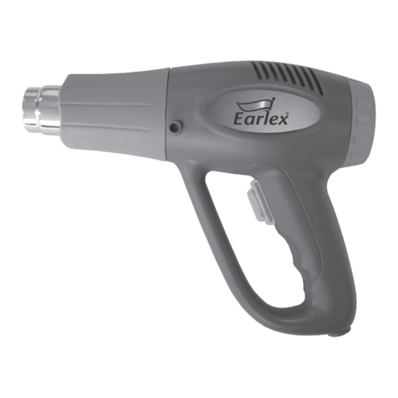 Earlex HG15 Operating Instructions