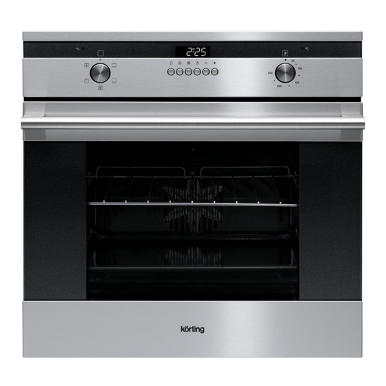 KORTING OKB552CFX Built-in Electric Oven Manuals