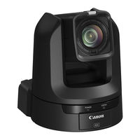 Canon CR-N500 Settings Manual