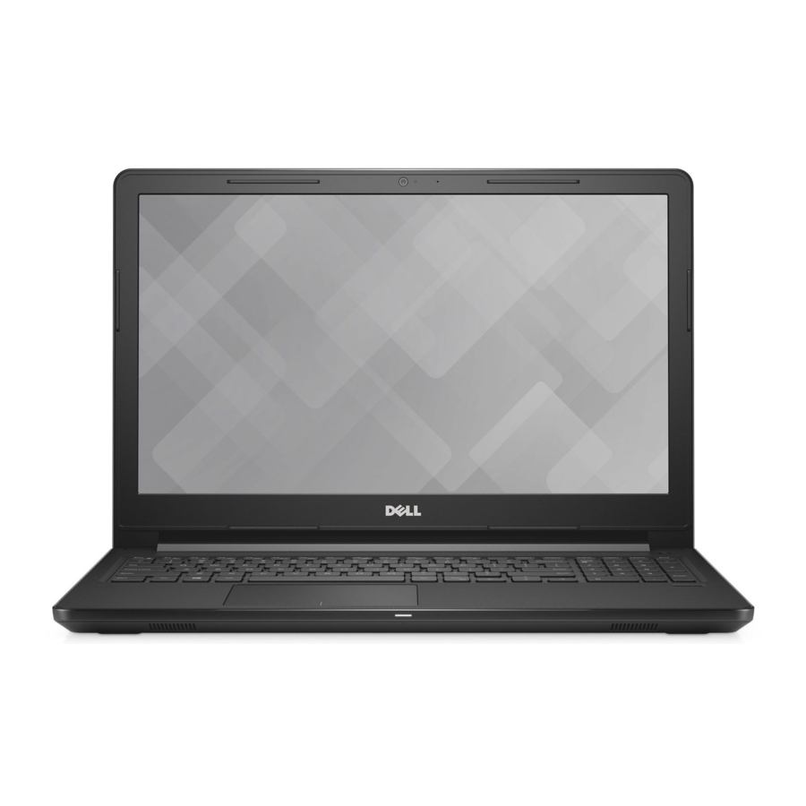 Dell Vostro 3578 P63F Quick Start Guide