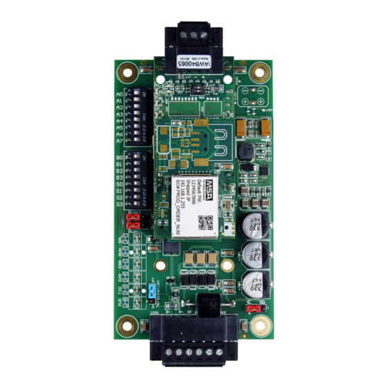 MSA FieldServer ProtoCarrier FPC-C34 Startup Manual
