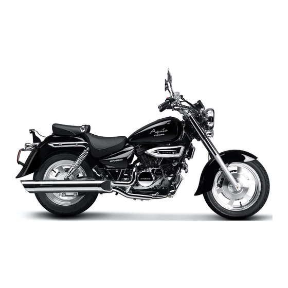 HYOSUNG GV250 USER MANUAL Pdf Download | ManualsLib