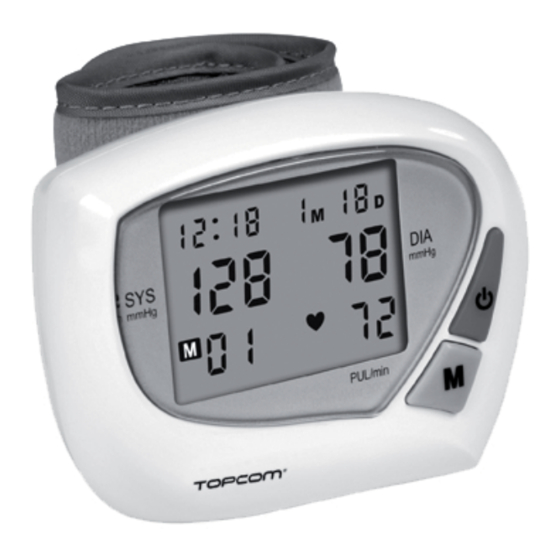Topcom BPM WRIST 2000 User Manual
