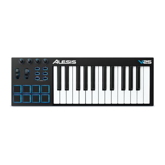 Alesis V25 User Manual