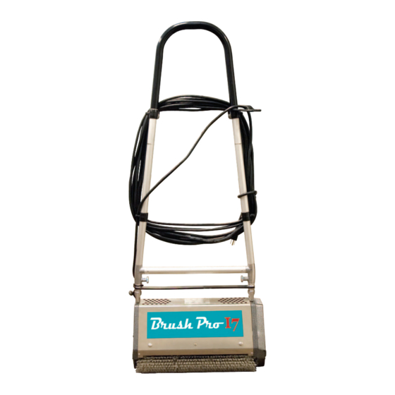 Hydro-Force Brush Pro 17 Operator's Manual