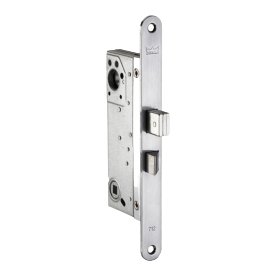 Dorma Duo OFFICE 712 Installation Manual