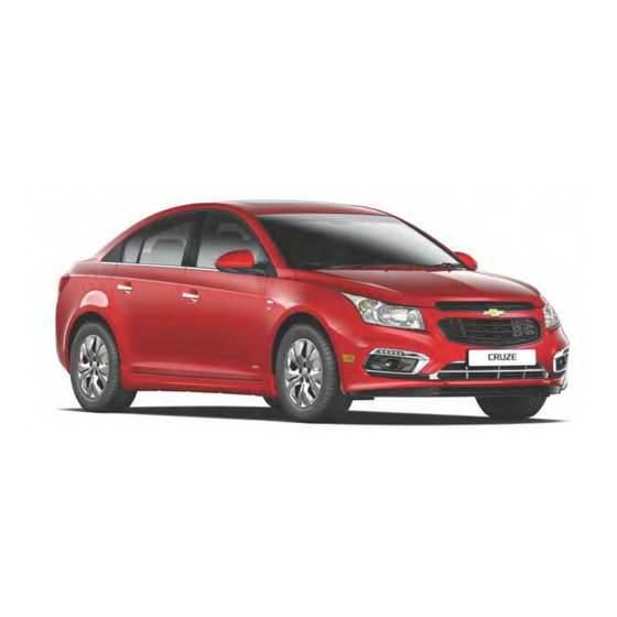 Chevrolet Cruze Owner's Manual