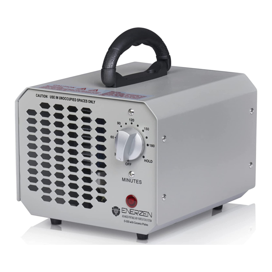 OION Technologies Enerzen O-555 Owner's Manual
