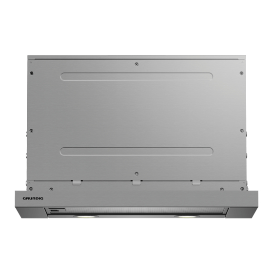 Grundig GDT 2560 X User Instructions