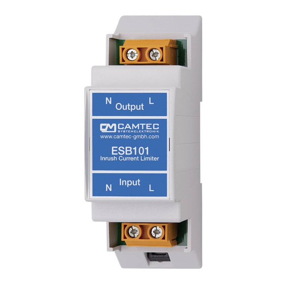 Camtec ESB101 Manual